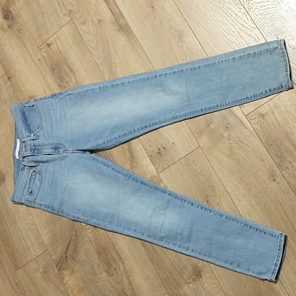 Levi's slimming skinny ligth blue womens jeans size 27 - Picture 1 of 11
